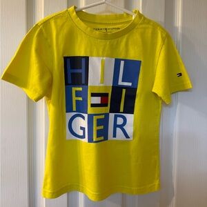 Tommy Hilfiger Kids Yellow Graphic T-Shirt